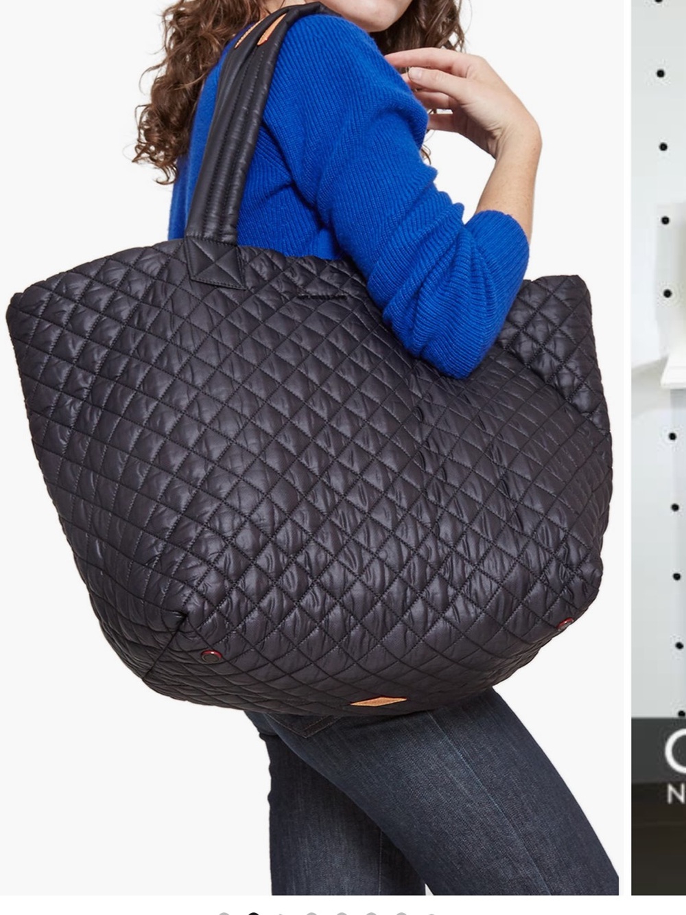 MZ Wallace large tote Quilted Black  Everyday Carry